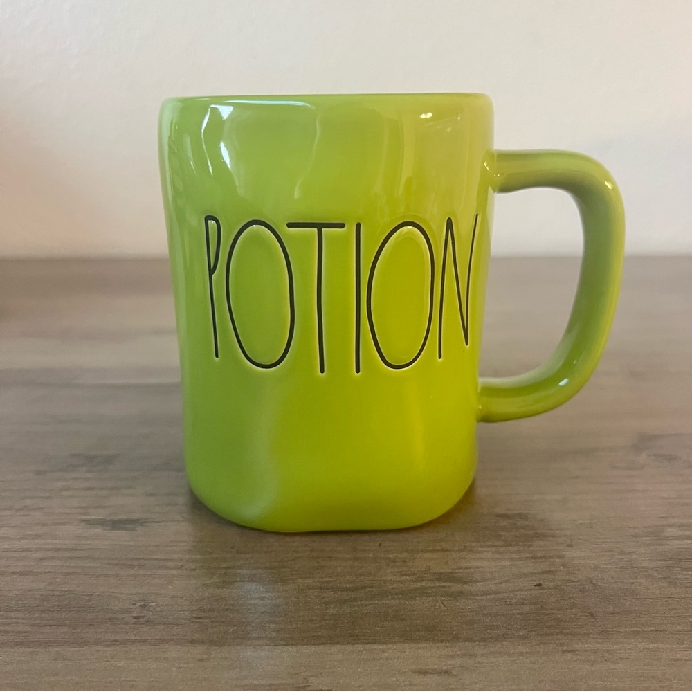 Rae Dunn Green Potion Mug